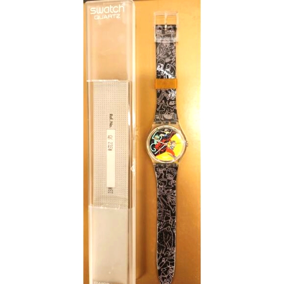 Swatch watch JUNGLE TANGLE GK235 Standard Gents Designed By Francisco Capdvila - Picture 3 of 8